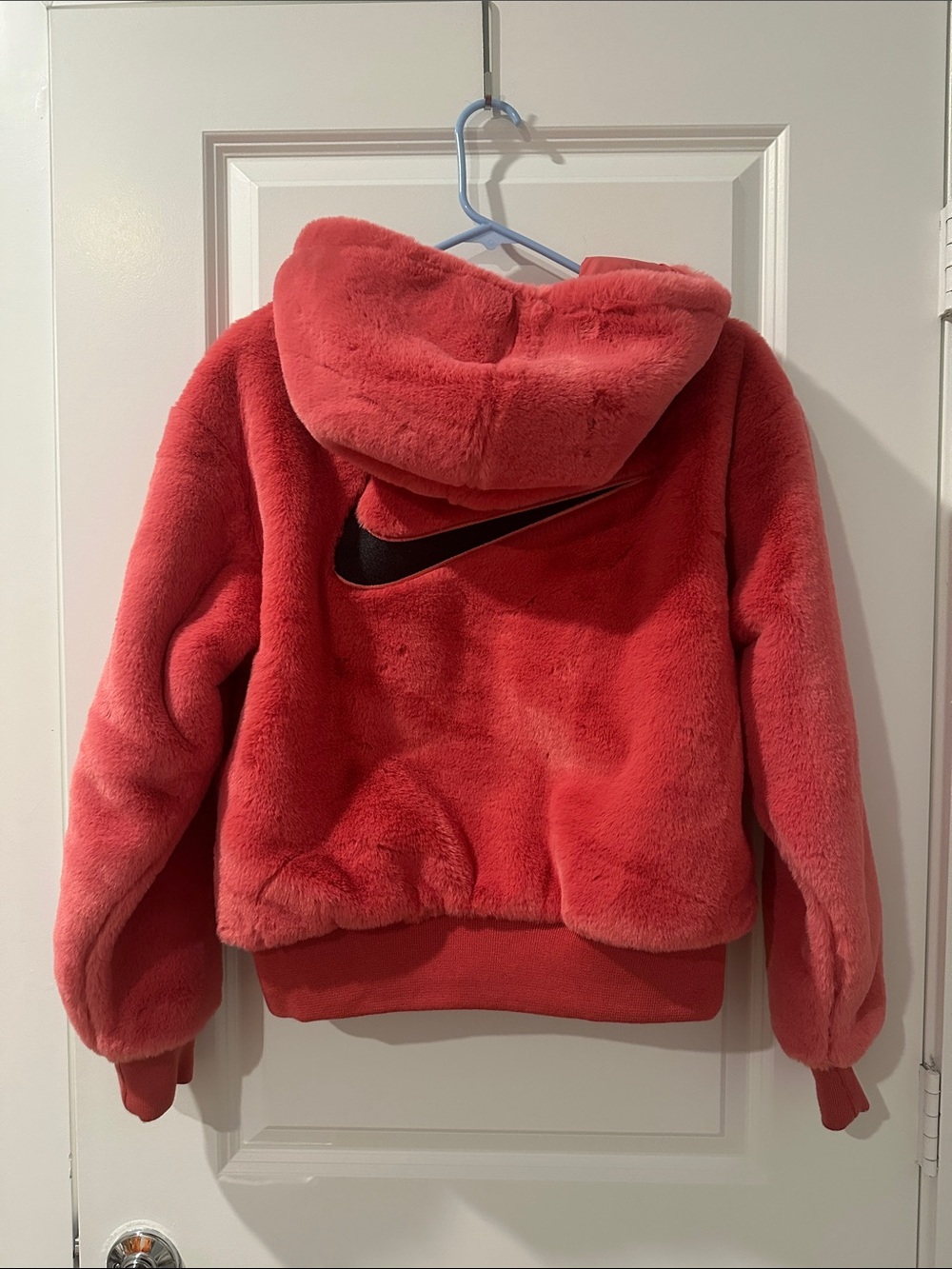Nike Plush Hooded Jacket - Pink